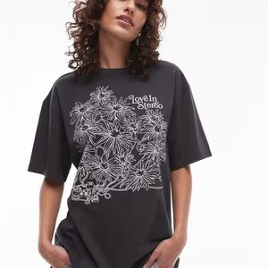 Levi's graphic shirt "love in stereo" cotton shirt